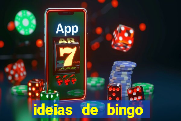 ideias de bingo para o natal